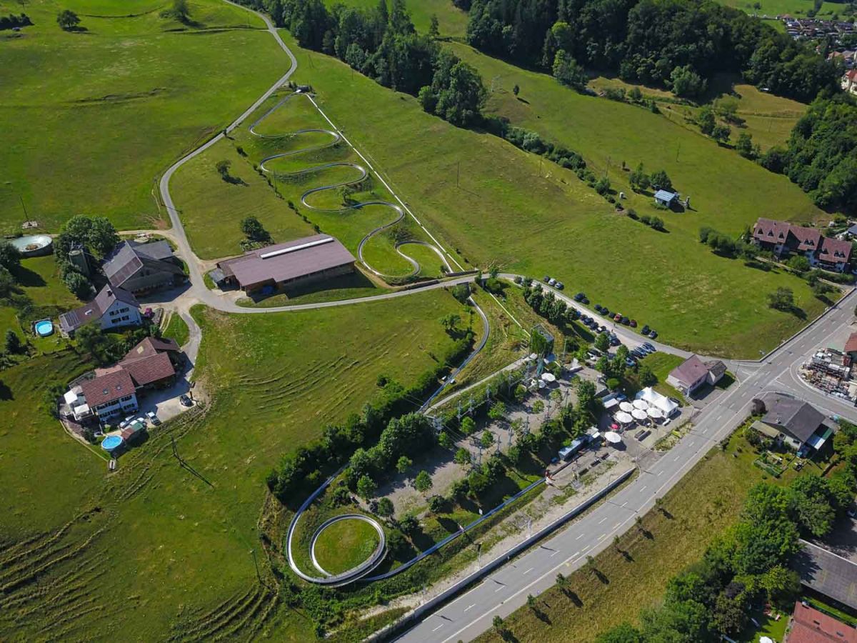 Drohnenbild gesamte Anlage